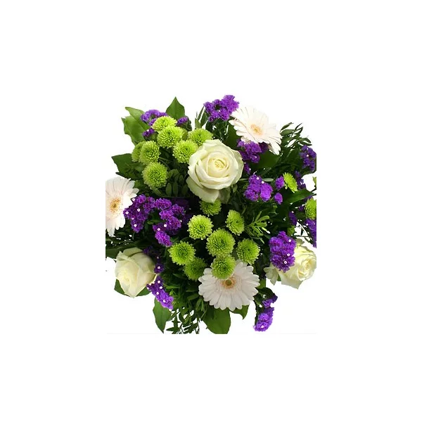 Букет с хризантем и гербер - Дивный сон